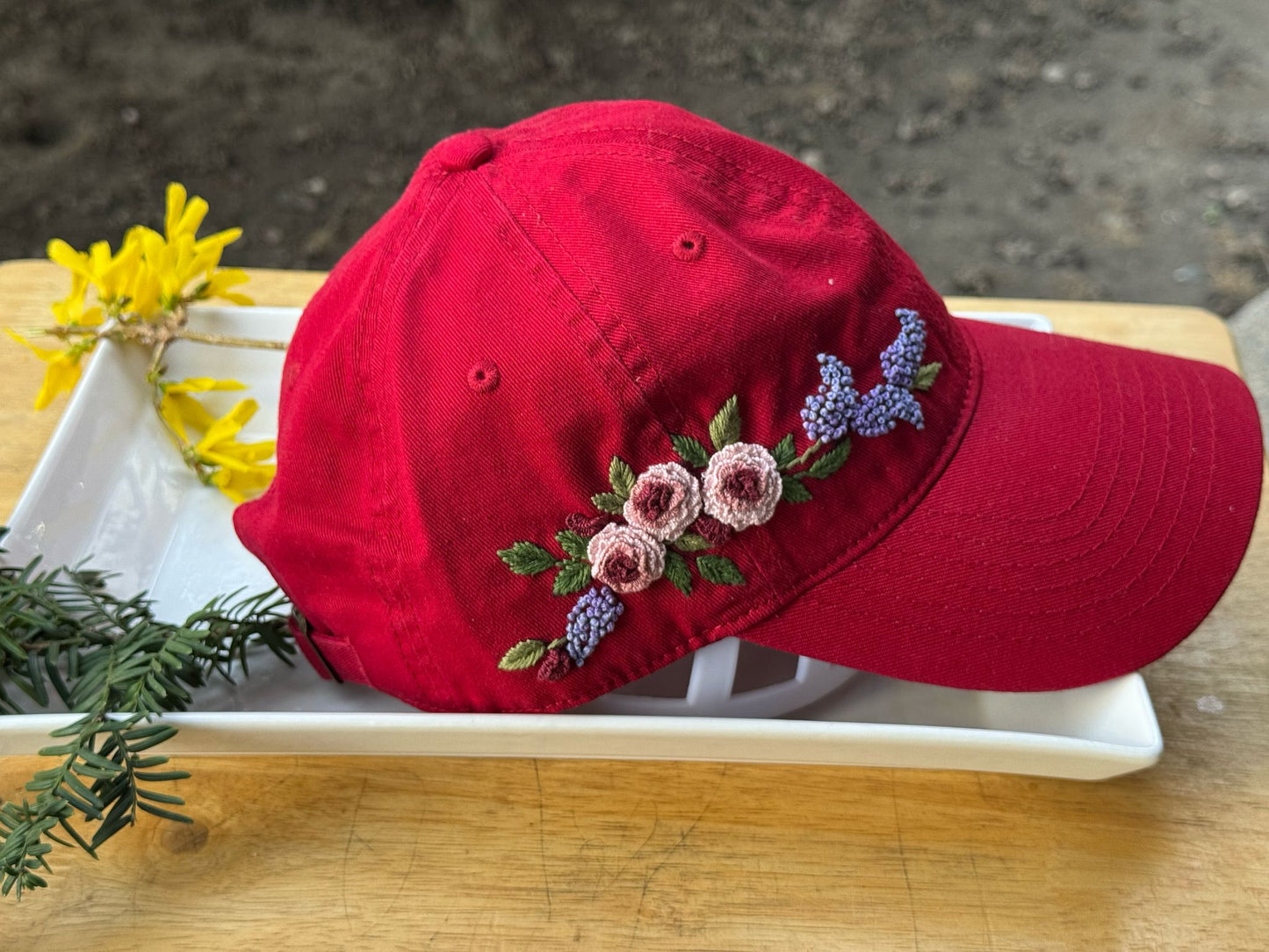 Rose Red Hat