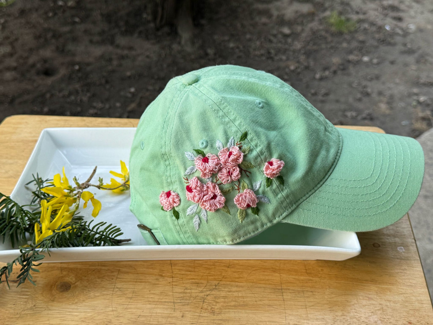 3D Mint Green HAT