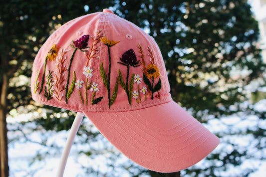 Pink Wild Garden Hat