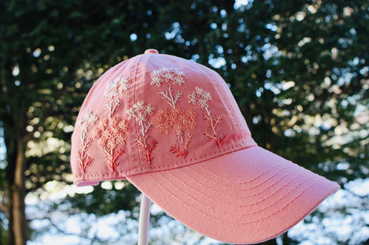 Pink Shaded Bloom Hat